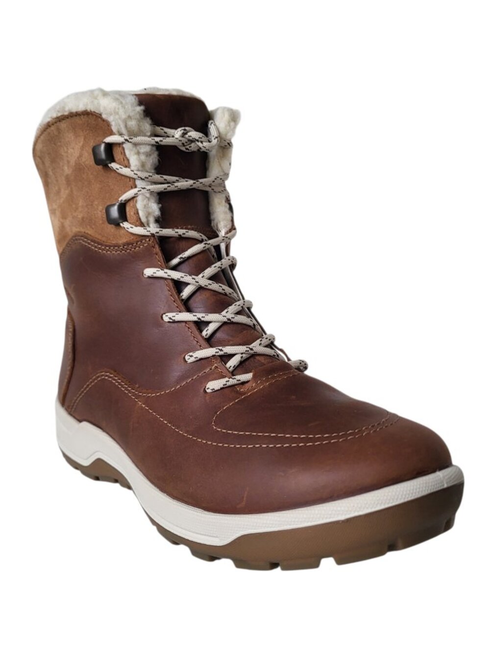 ECCO Trace Lite Oiled Nubuck Waterproof Boots in Brown Women's 40 EU 9-9.5 US
